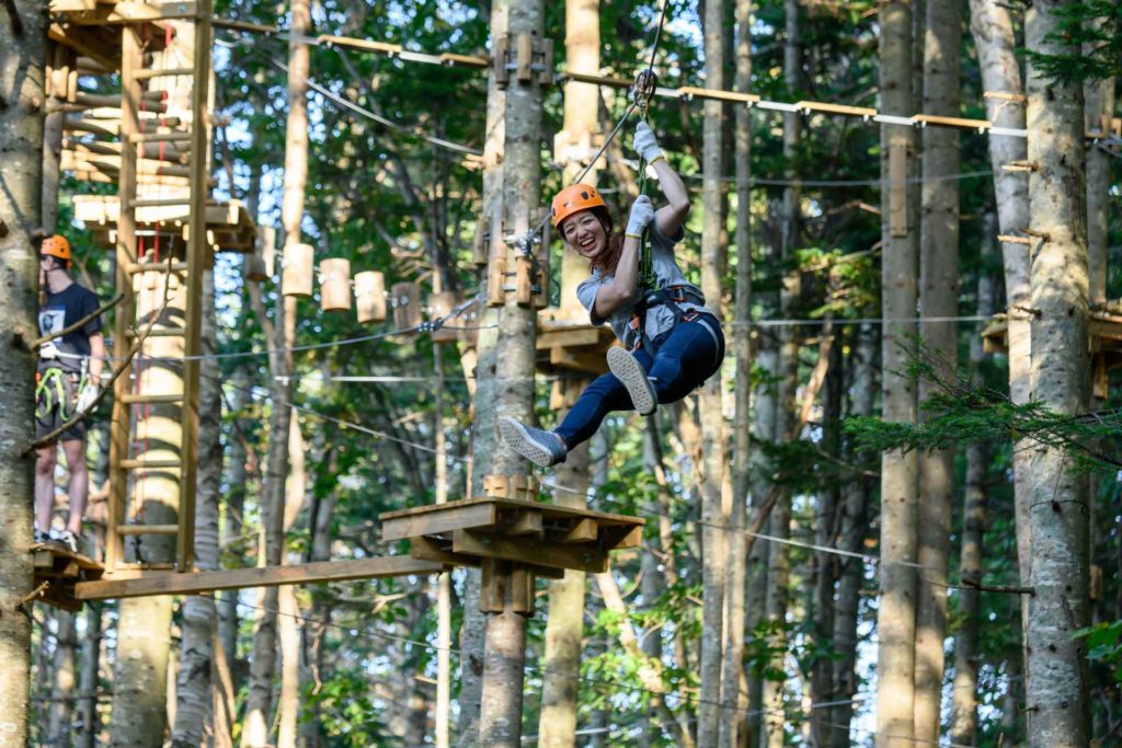 Hanazono Tree Trekking Makes its Debut - Niseko Tourism