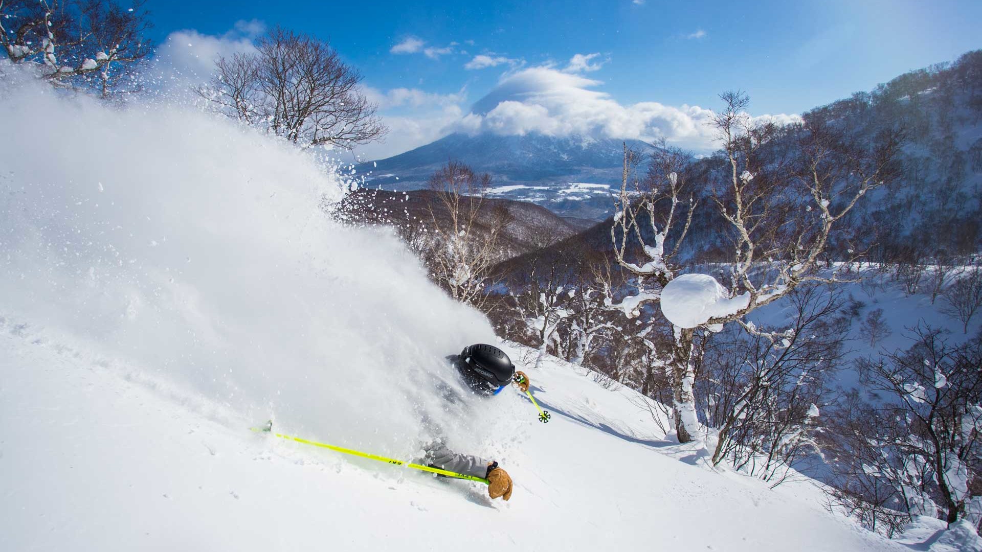 Skiing in Niseko