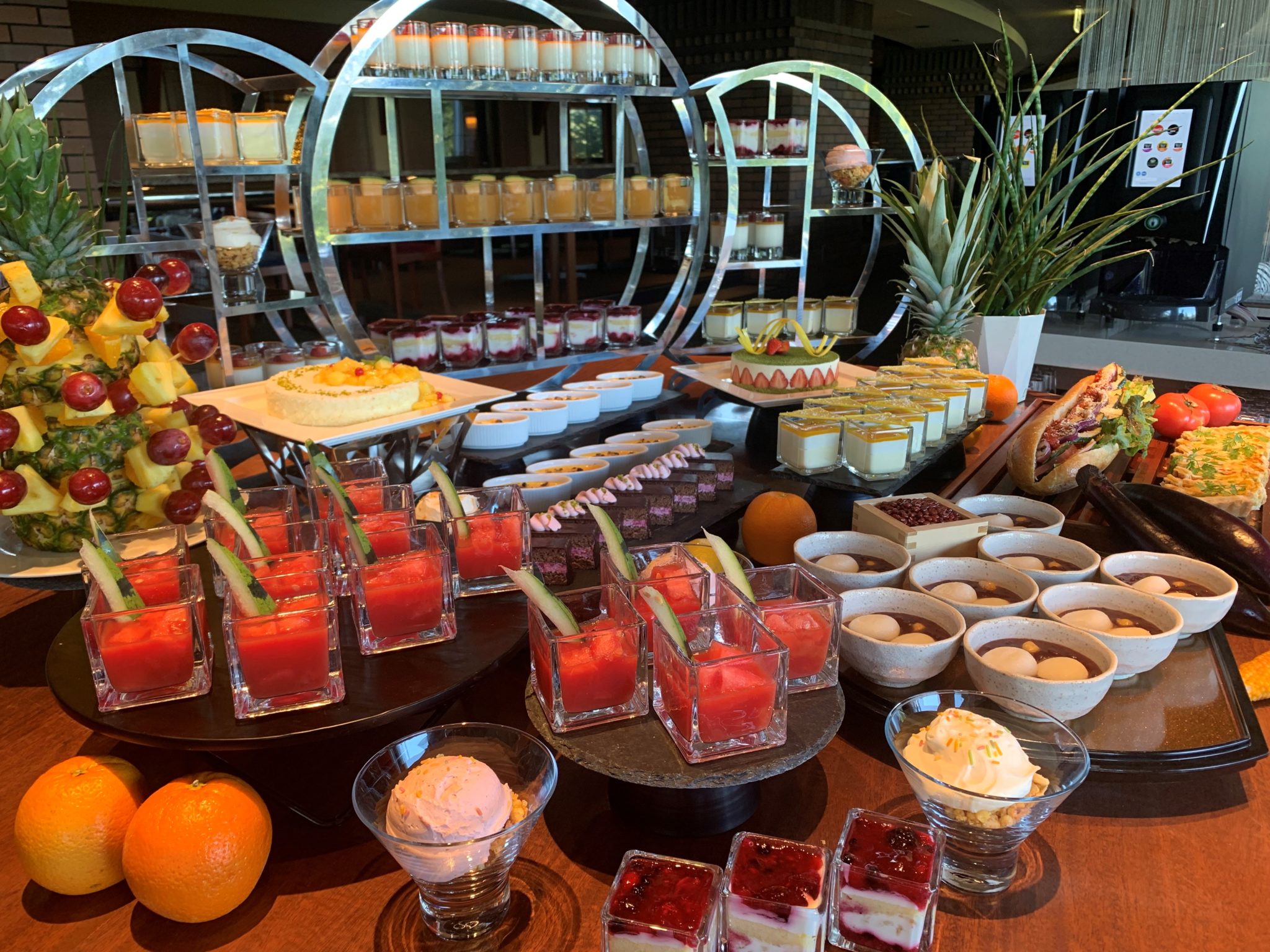 Hilton Dessert buffet 2022